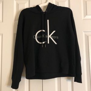CALVIN KLEIN BLACK HOODIE